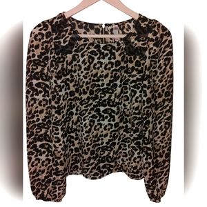 Beautiful Leopard Print Top